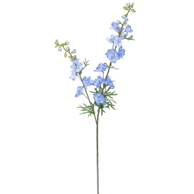 Floare artificială Delphinium albastru, 98 cm