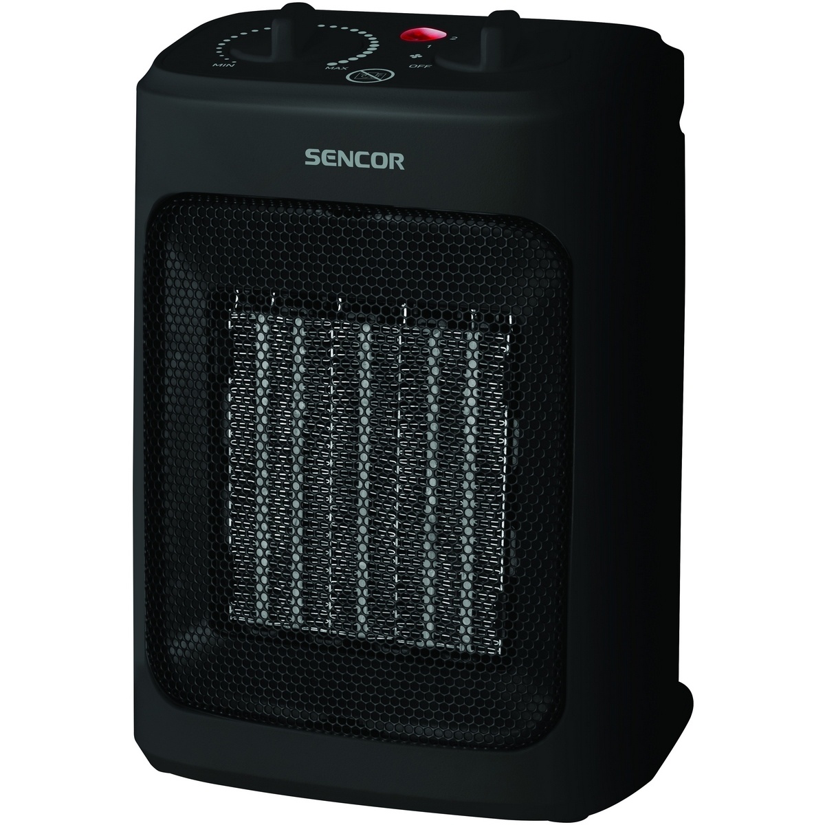 Sencor SFH 7601BK keramický ohrievač, čiernačierne
