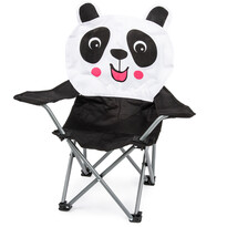 Dziecięce krzesełko składane Hatu, panda, 57 x 60 x 32 cm Dziecięce krzesełko składane Hatu, panda, 57 x 60 x 32 cm
