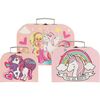Komplet kovčkov Little Pony za otroke, 3 kosi