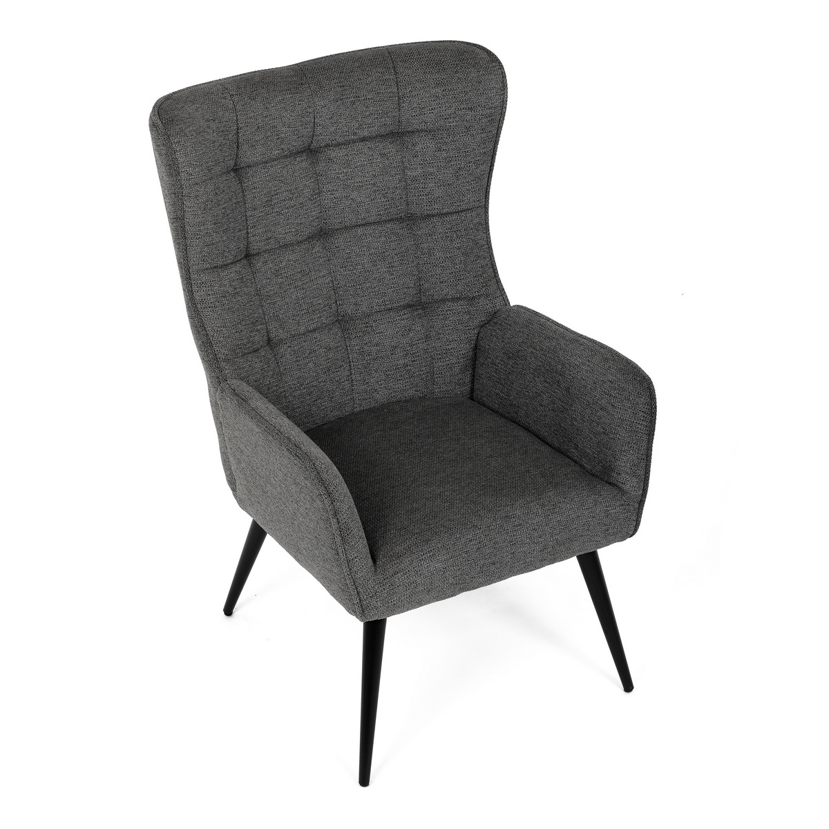 Relaxačné kreslo 315 GREY2, tmavosivá