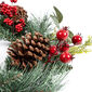 Різдвяний вінок Berry and Pinecone, червоний, 45 x 10 x 39 см