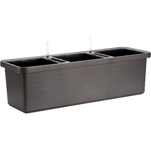 Plastia Samozavlažovací truhlík Berberis TRIO, antracit