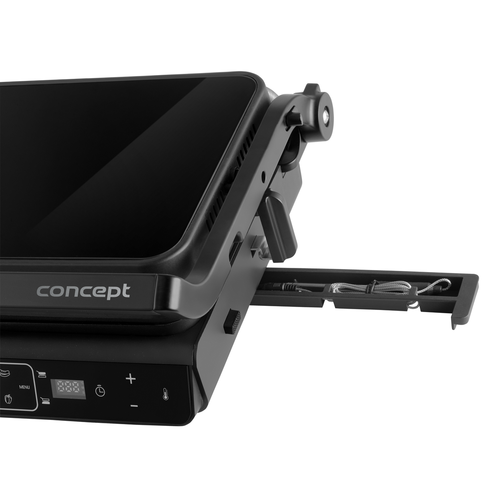 Kontaktný gril Concept GE3600 s teplotnou sondouSklo