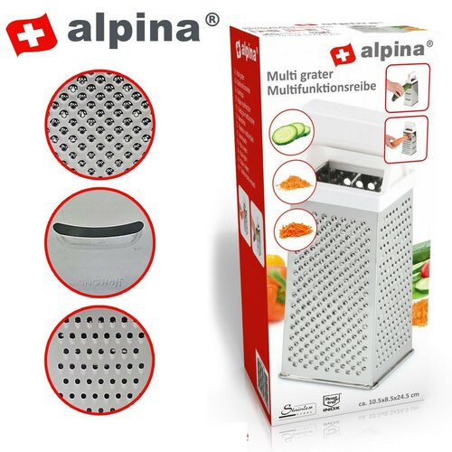 Alpina 97950 štvorboké kuchynské strúhadlo