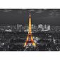 Fototapeta XXL Eiffelova veža v noci 360 x 270 cm, 4 diely