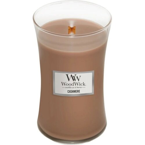 WoodWick Vonná sviečka váza veľká Cashmere, 609 g