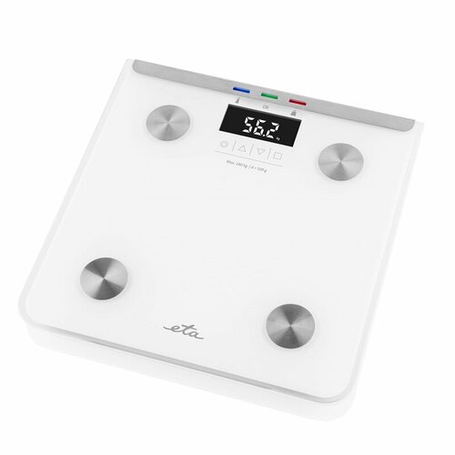 ETA 0781 90000 Osobná váha Laura Body fat, biela