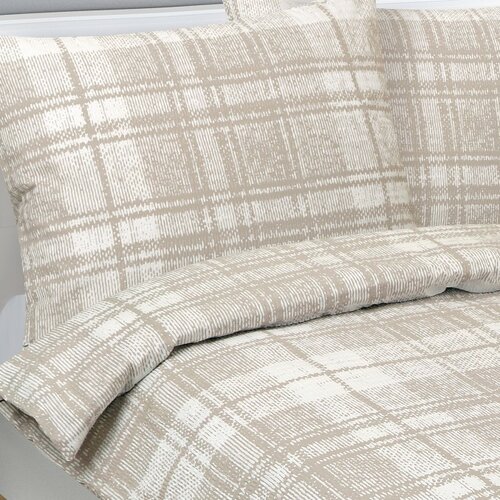 Bellatex Крепове постільна білизна Плитка, 140 x 200 см, 70 x 90 см