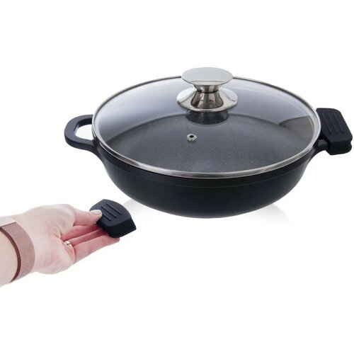 Orion Silikonový úchyt na hrnec GRANDE, 2 ks