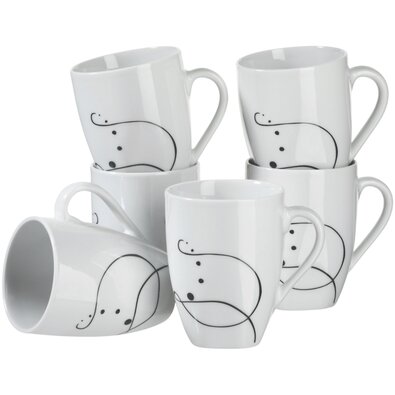 Mäser Sada hrnků 6 ks CHANSON – 330 ml