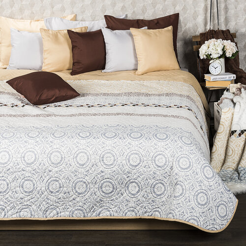 4Home Kissenbezug Braun, 40 x 40 cm, 2 Stück