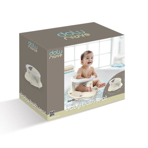 Dolu Baby antypoślizgowy fotelik do kąpieli,beżowy, 16,5 x 37,5 x 30,5 cm