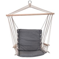 Підвісне крісло-гойдалка Comfortable сірий, 100 x 53 см