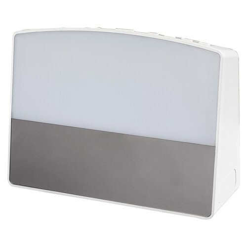 Rabalux 2972 Evita lampa stołowa LED z budzikiem, biały