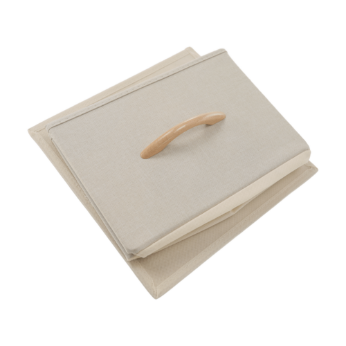 Comodă cu sertare din material textil HAZEL TIP 2,maro