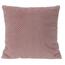 Weiches Fleece-Kissen Rosa, 45 x 45 cm