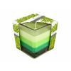 Sviečka v skle Dúha Zelený čaj, 170 g