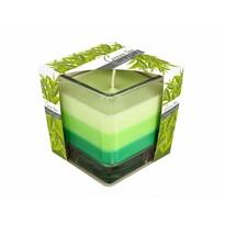 Szivárvány Zöld tea gyertya üvegpohárban, 170 g Szivárvány Zöld tea gyertya üvegpohárban, 170 g