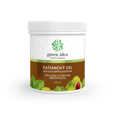 Green Idea Kaštanový masážní gel, 250 ml