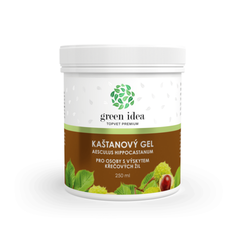 Green Idea Kaštanový masážní gel, 250 ml