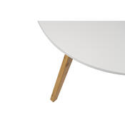 Konferenční stolek ESPEN Mini, 85 cm, bílá