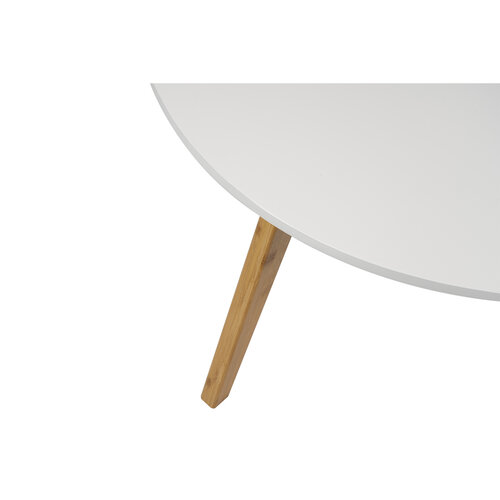 Konferenční stolek ESPEN Mini, 85 cm, bílá
