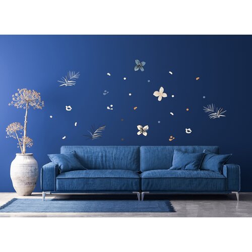 Samolepilne dekoracije Vector Graphics Florals,42,5 x 65 cm