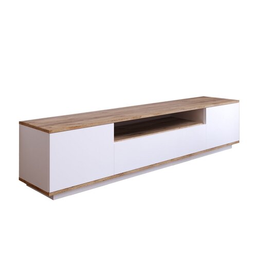 Stolik pod telewizor Fran Atlantic Pine and White