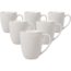 Zestaw 6 kubków porcelanowych Linie 370 ml