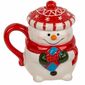 Becher mit Deckel Merry Snowman, 300 ml