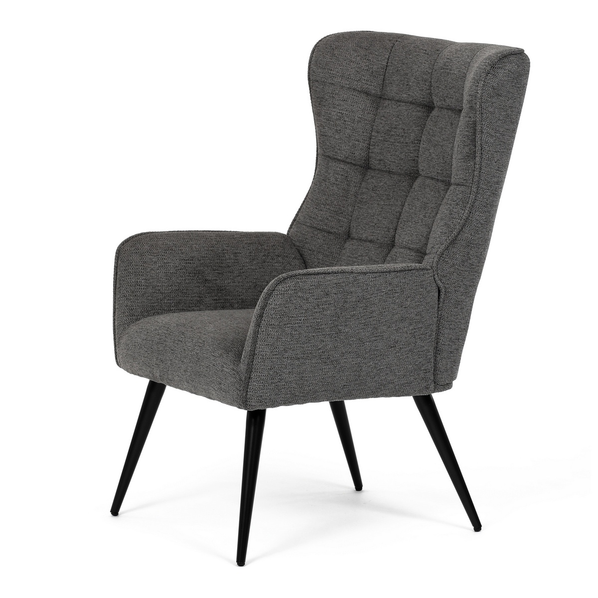 Relaxačné kreslo 315 GREY2, tmavosivá