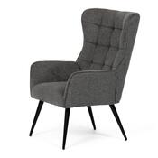 Fotel relaksacyjny 315 GREY2, ciemnoszary