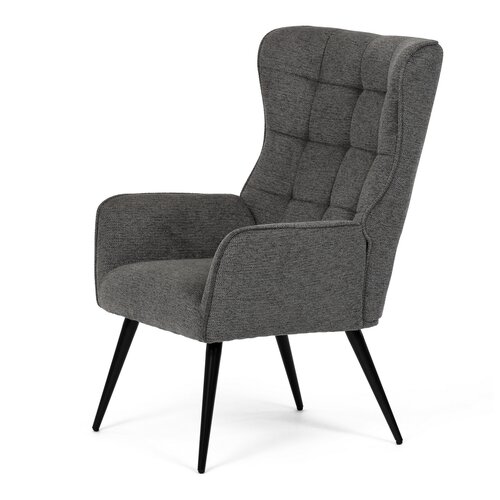 Relaxačné kreslo 315 GREY2, tmavosivá