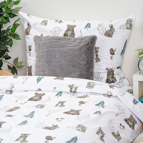 4Home Бавовняна постільна білизна Forest Friend, 140 х 200 см, 70 х 90 см