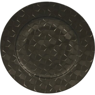 Black Pentagon tányéralátét, 33 cm