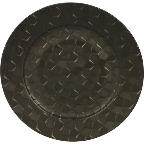 Tellermatte Black Pentagon, 33 cm