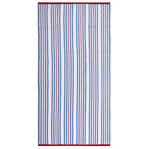 Ręcznik plażowy Ropes niebieski, 90 x 170 cm