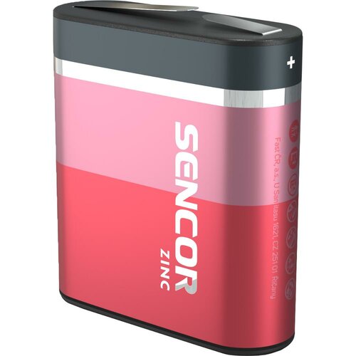Sencor SBA 3R12 zinkouhlíková batéria 4,5 V