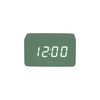 Karlsson 5983GR dizajnové LED hodiny s budíkom zelená, 10 cm