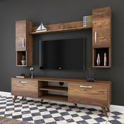 Televízna stena Mio Walnut