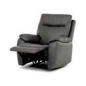 Polohovacie kreslo 4092 GREY3, vintage, sivá