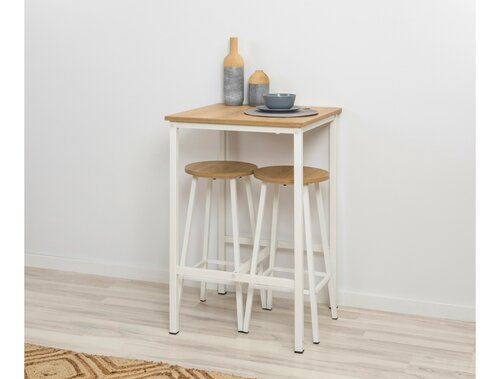 Scaun de bar Mora Karina White
