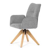 Scaun de sufragerie DCH-C2148 SIL2 cu materialimpermeabil
