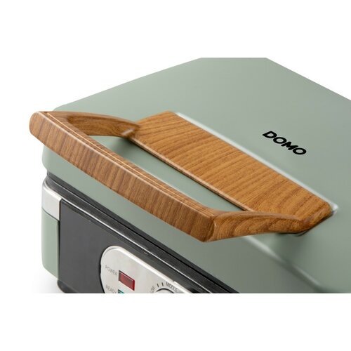 DOMO DO9276C sendvičovač 3 v 1, matná zelená