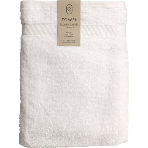 Ręcznik kąpielowy Lena biały, 70 x 140 cm