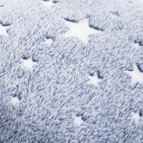4Home Stars világító kék párnahuzat, 40 x 40 cm