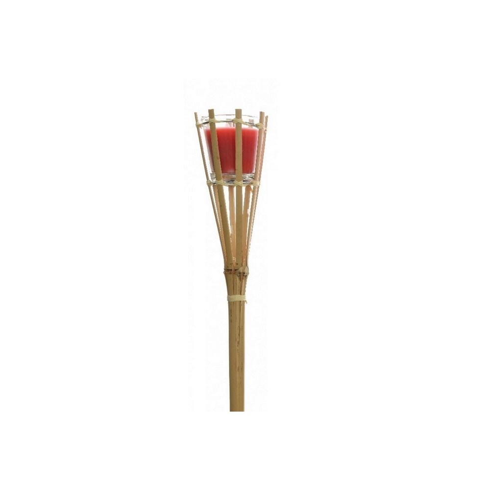 Záhradná fakle Citronella, červená