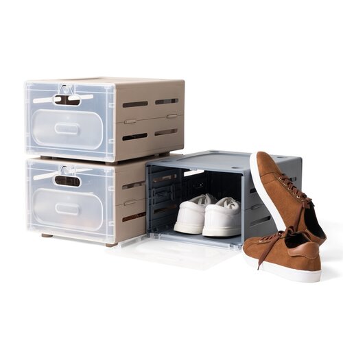 Flex modulární organizér na obuv Brown 30 x 36 x 22 cm