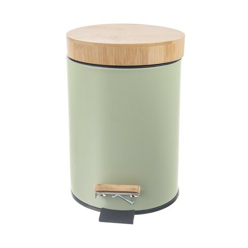Orion Koš za smeti s pedalom Greenish, 5 l